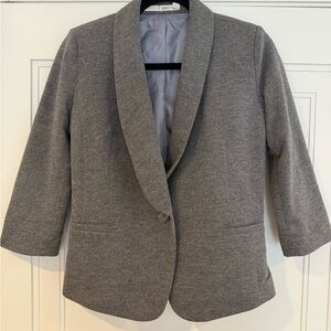 Gibson Gray Textured Blazer